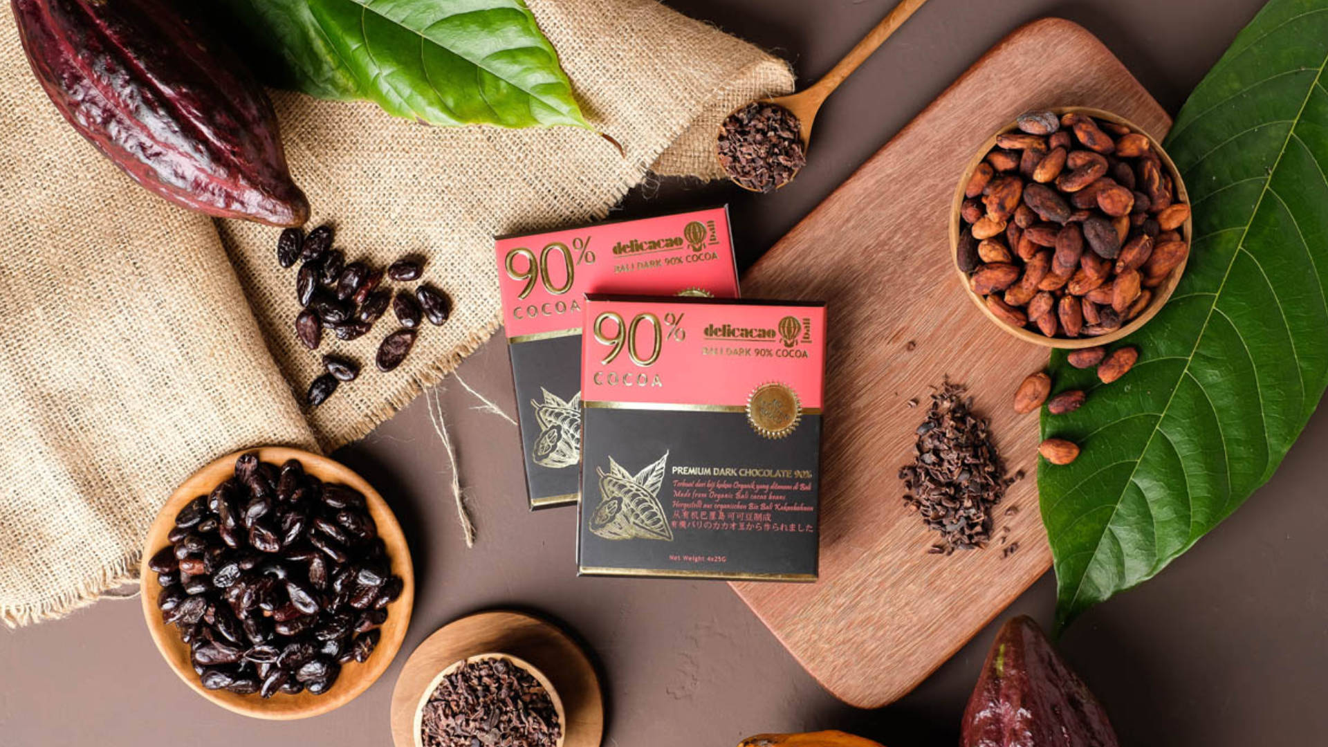 Premium chocolate processing