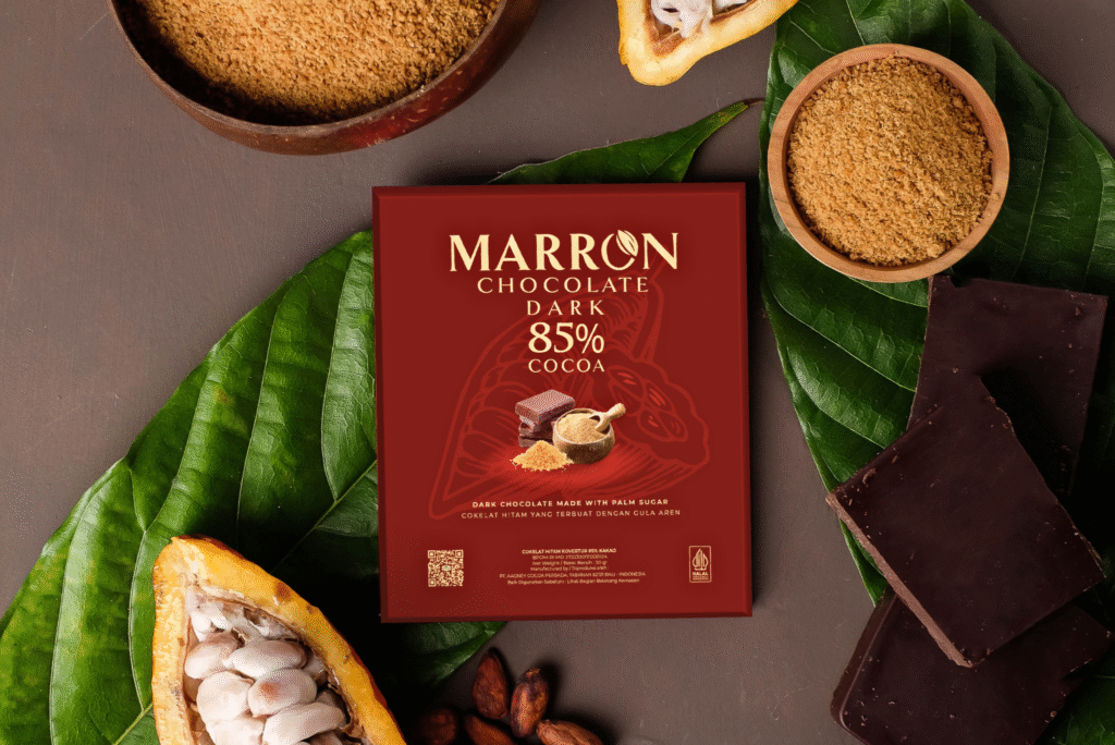 Marron Dark 85% Cocoa - Aagney Cocoa